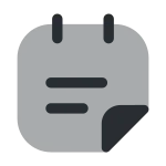 Stickynote SVG Icon